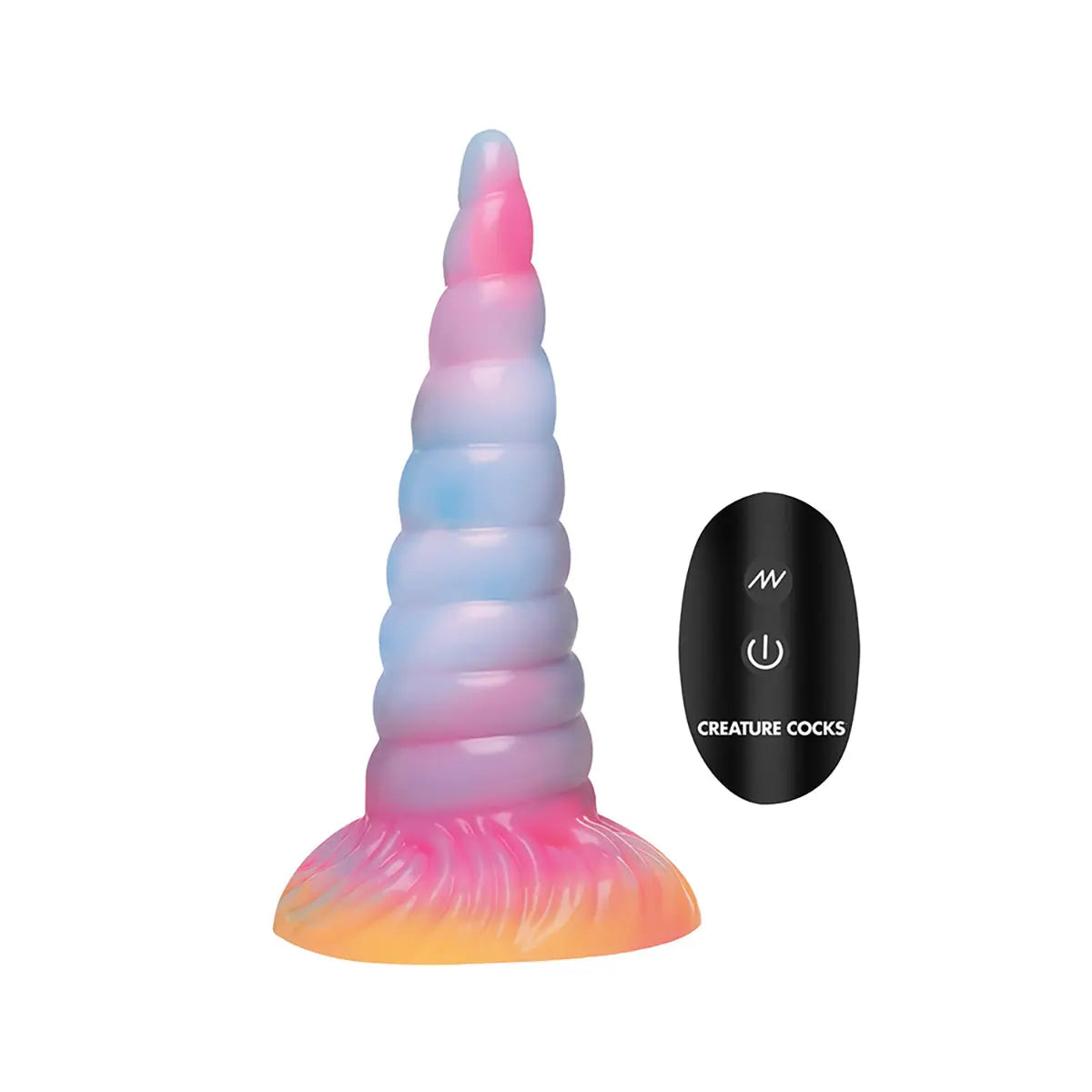 Creature Cocks Unicorn GITD Vib Dildo XR Brands