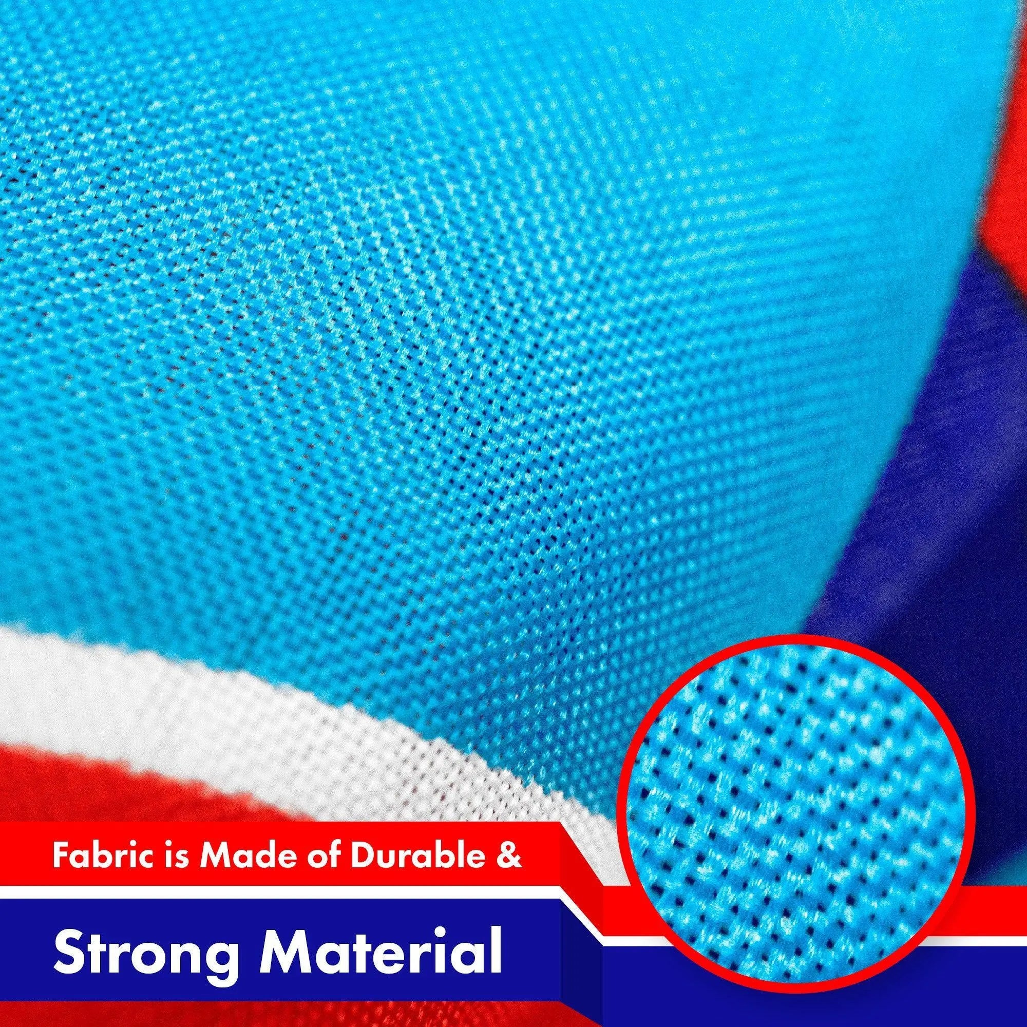 Croatia (Croatian) Flag 150D Printed Polyester 3x5 Ft G128
