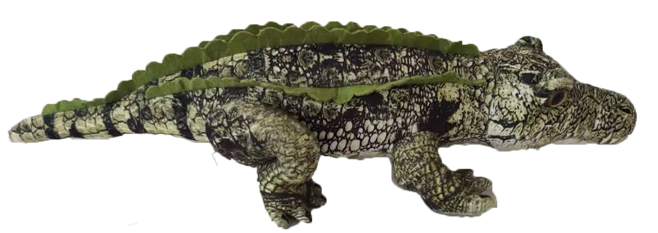 Crocodile Plush 14" Stuffed Animals, Pink and Green Options! Texas Toy Distribution