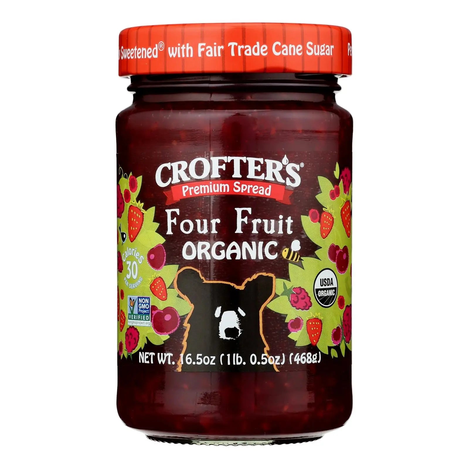 Crofters - Prem Sprd Fruit - Case Of 6-16.5 Oz Crofters