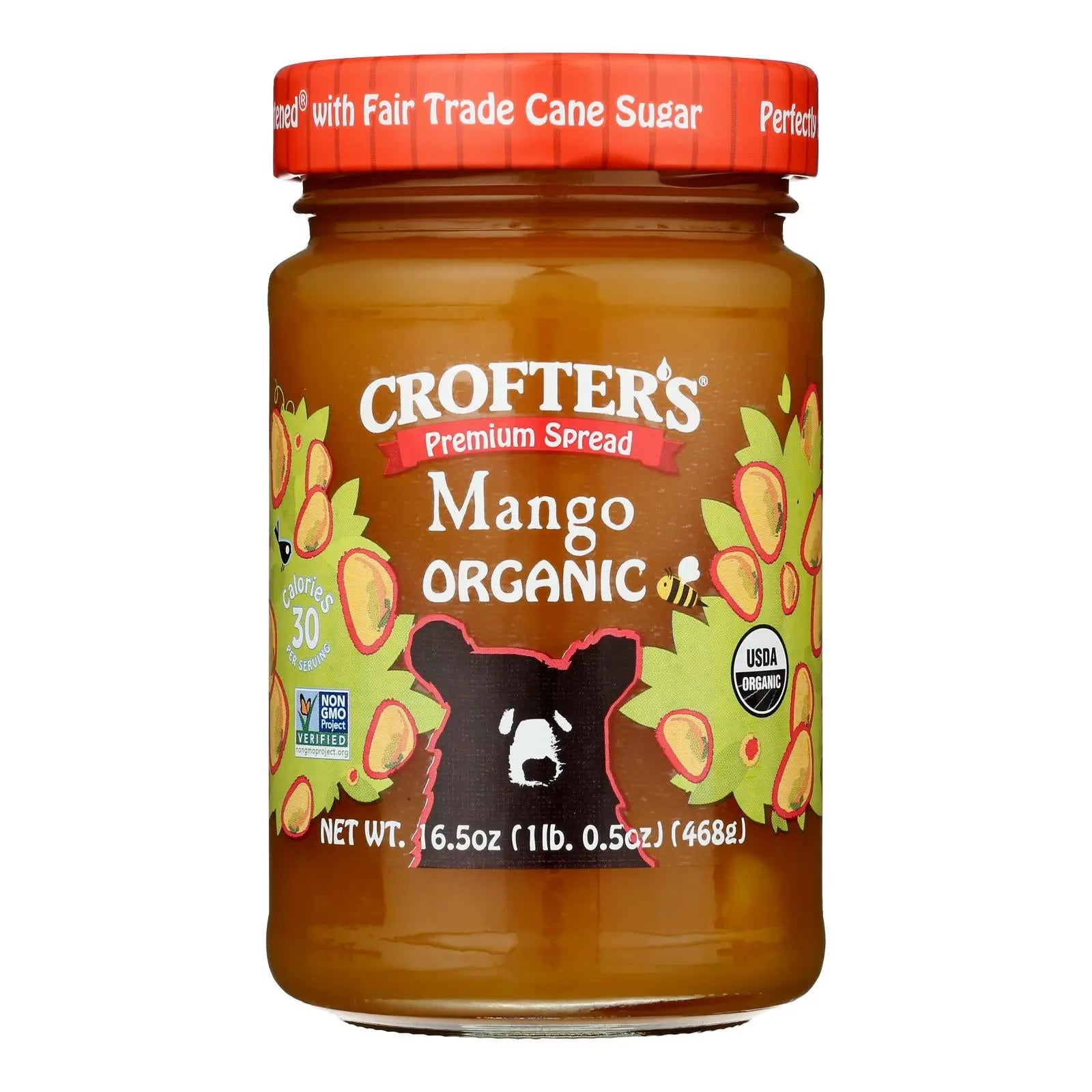 Crofters - Prem Sprd Mango - Case Of 6-16.5 Oz Crofters