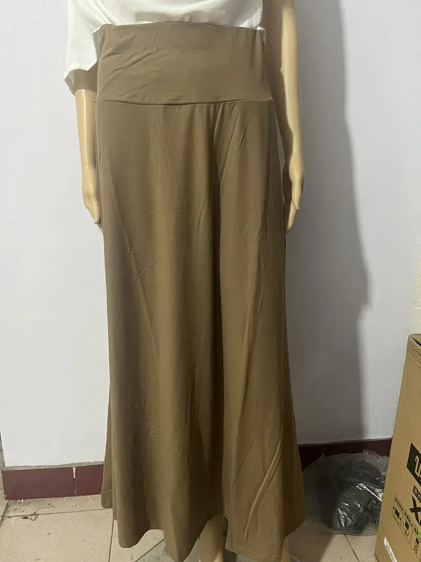 Cross-Border Foreign Trade European and American Clothing Amazon Spring and Summer Autumn and Winter New Home Casual High Waist Hip Half Body GreatEagleInc