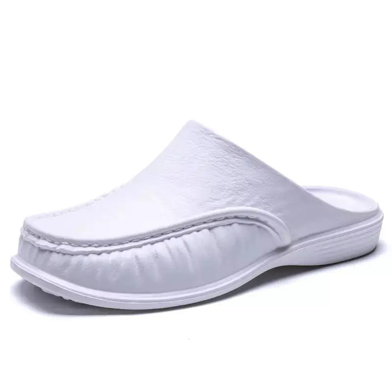 Cross-Border New Large Size Sandals for Summer Indoor and Outdoor Wear Home Men's Fashion Soft-Soled Half-Slippers Factory Direct Sales GreatEagleInc