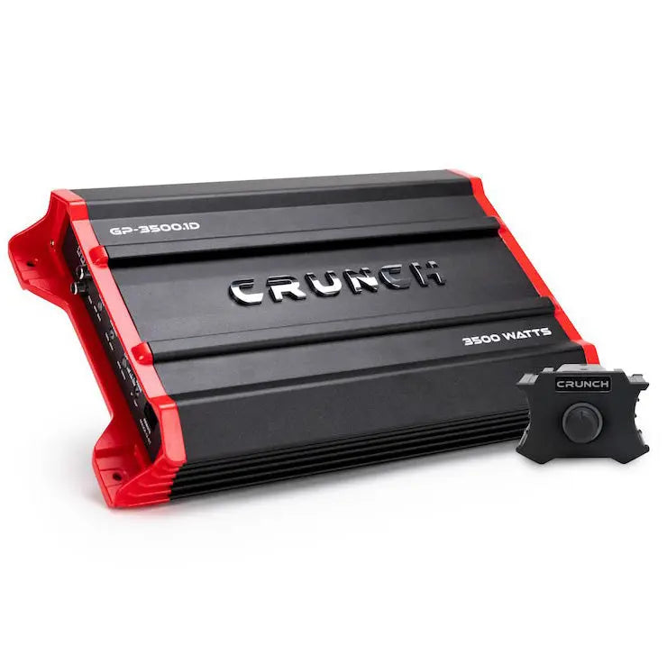 Crunch Ground Pounder 1 X 875 @ 4 Ohms 1 X 1750 @ 2 Ohms 1x 3500 @ 1 Ohms D Class Crunch