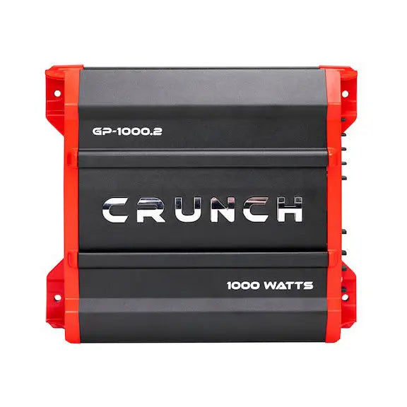 Crunch Ground Pounder 2 X 250 @ 4 Ohms 2 X 500 @ 2 Ohms 1 X 1000 Watts @ 4 Ohms Bridged Crunch