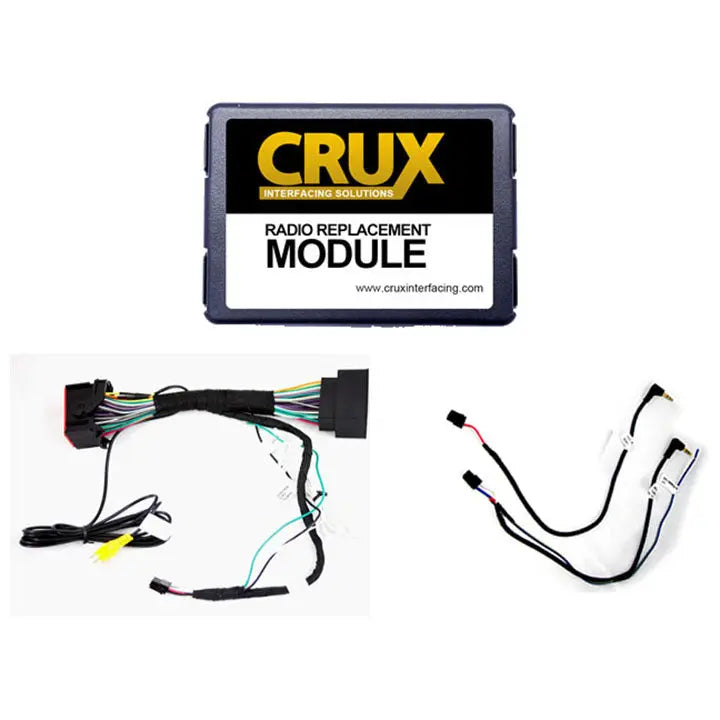 Crux Radio Replacement With Swc Retention For '13-'24 Dodge Fiat Jeep & Ram Vehicles CRUX