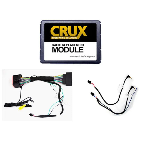 Crux Radio Replacement With Swc Retention For '13-'24 Dodge Fiat Jeep & Ram Vehicles CRUX