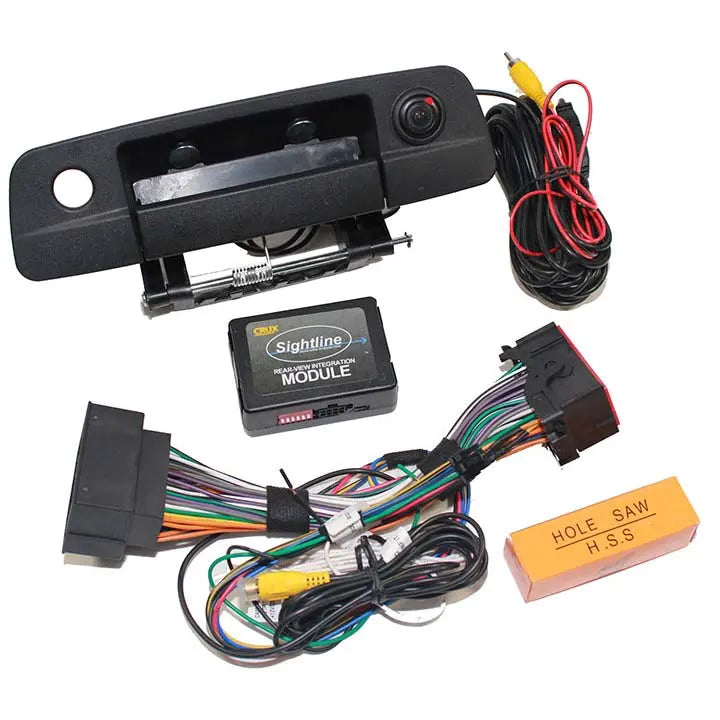 Crux Rear-view & Vim Integration With Handle & Camera For Dodge Ram 2013-17 CRUX