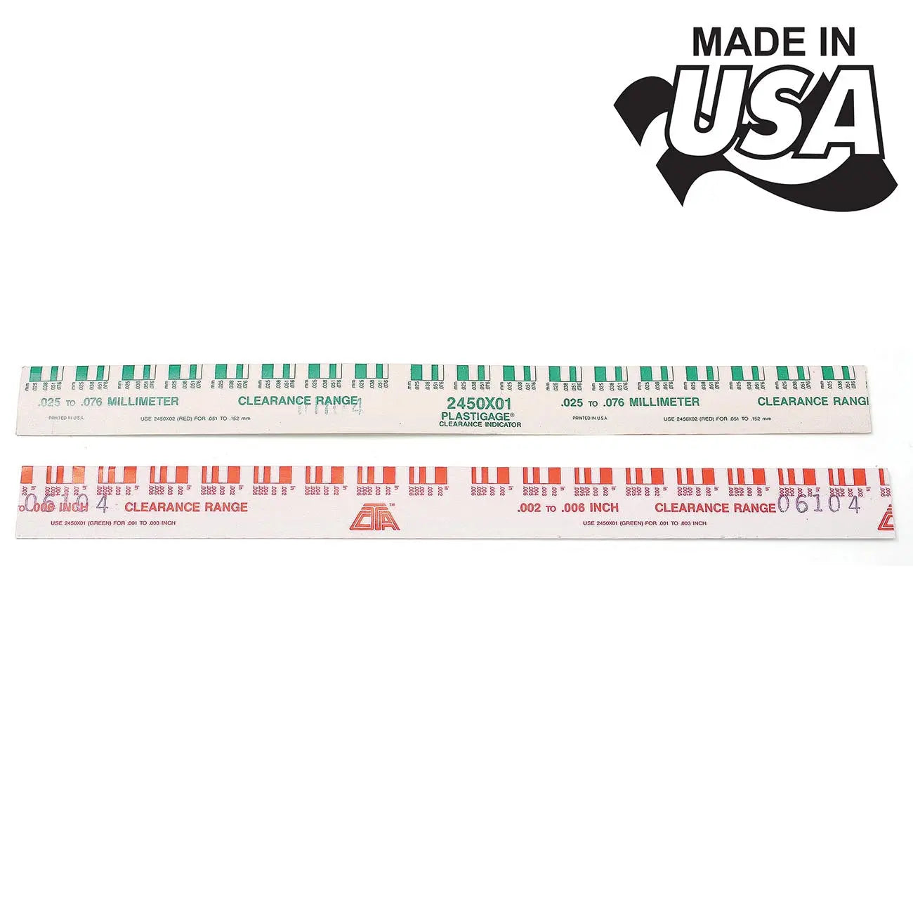 Cta Plastigage Set - For Measuring Without Micrometer (2-piece) CTATOOLS