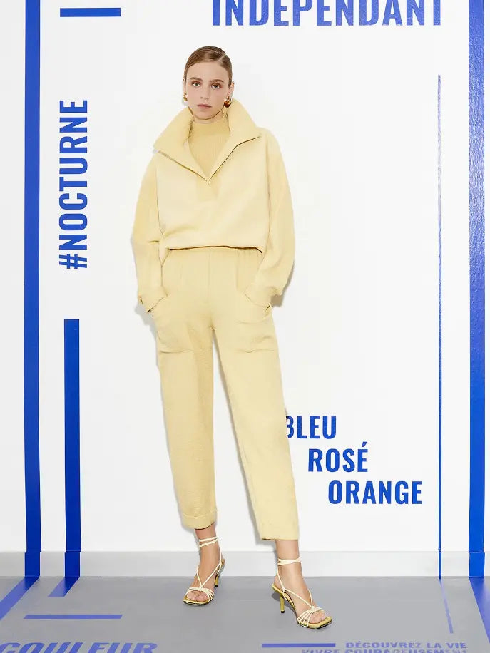 Cuffed Hem Pants Monique Store