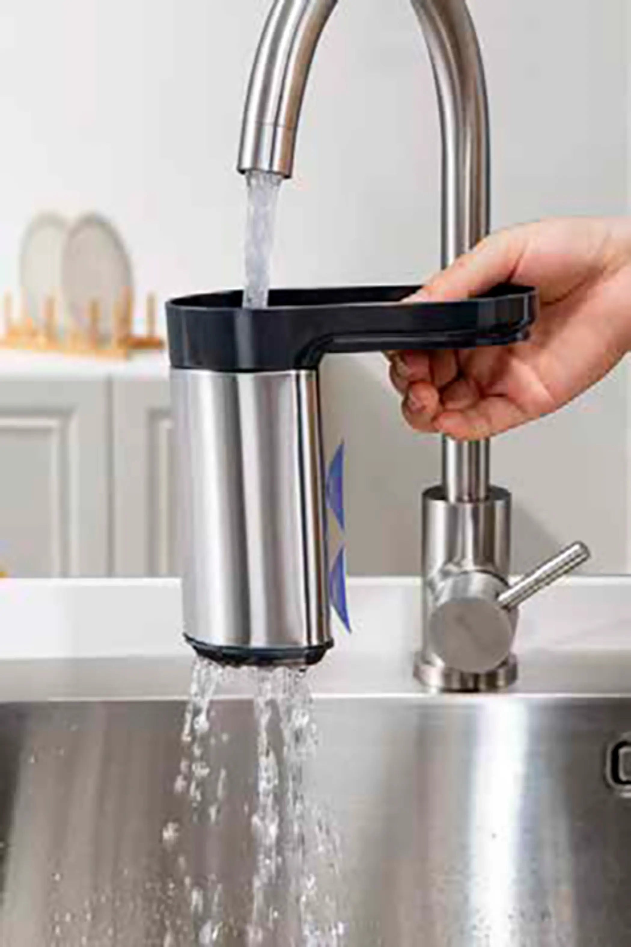 Cuisine Collection In-Sink Sponge Holder w/Suction Cups, Fingerprint Resistant Matt Finish Waymore LLC