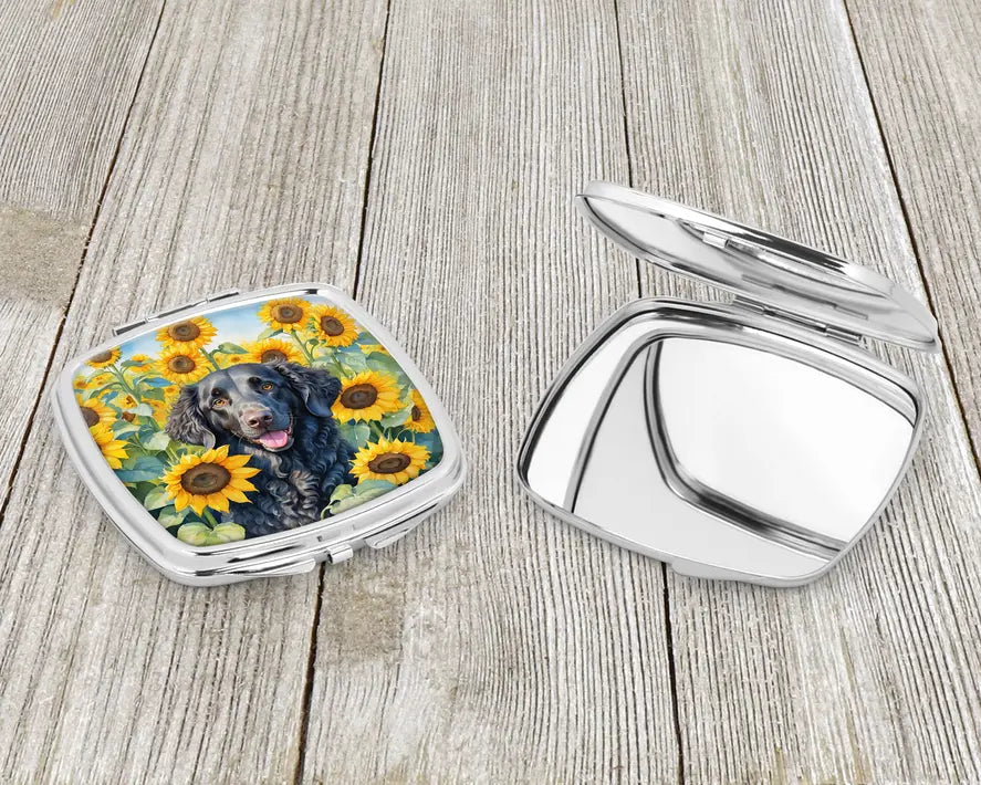 Curly-Coated Retriever Compact Mirror Caroline's Treasures