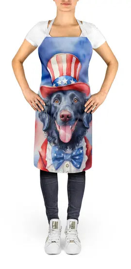 Curly-Coated Retriever Patriotic American Apron Caroline's Treasures