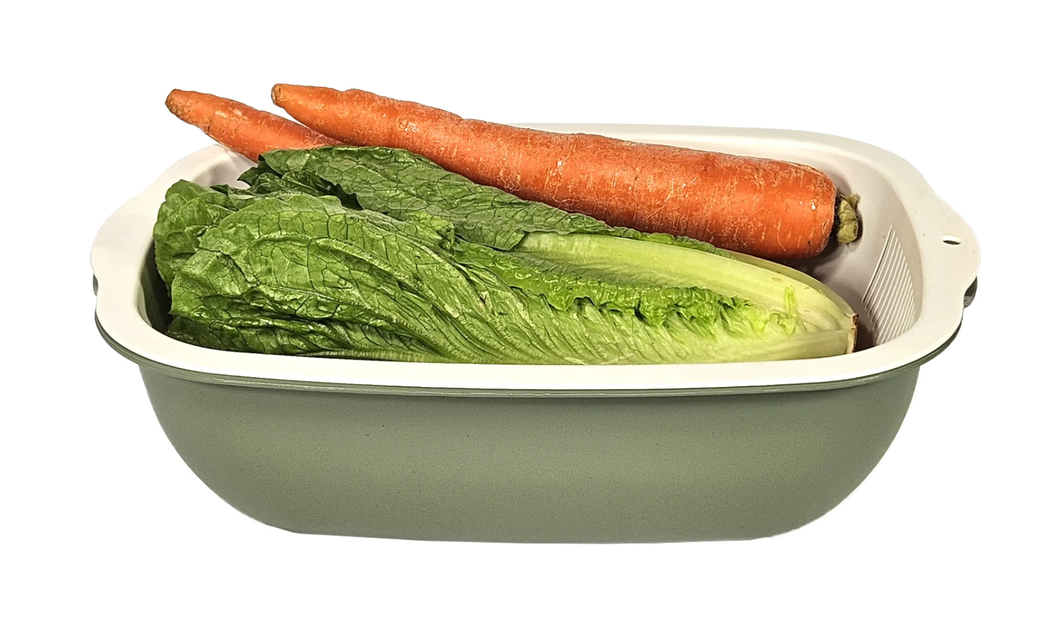 Cusine Collection 7 QT Bowl & Strainer Set - Sage Waymore LLC
