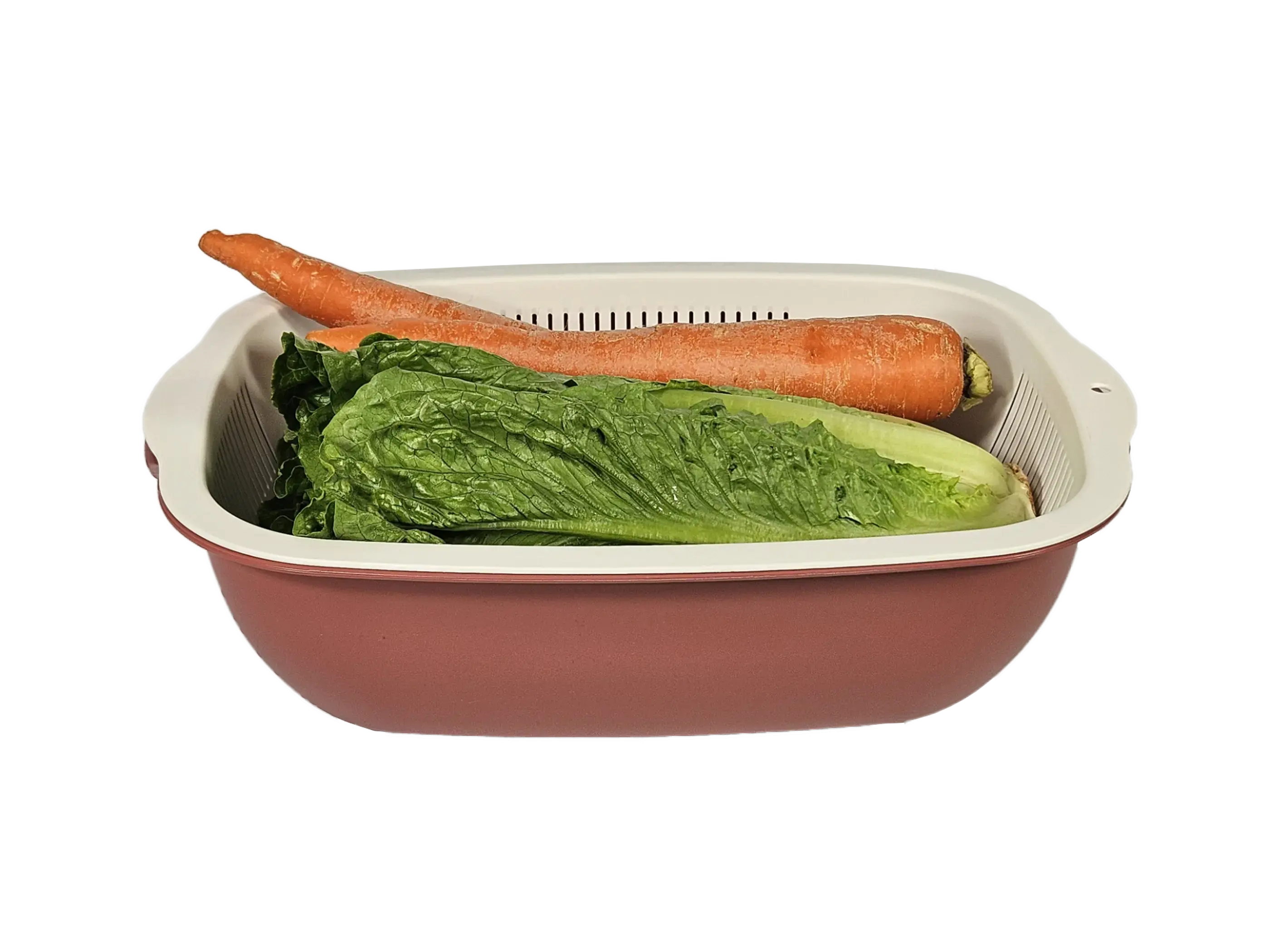 Cusine Collection 7 QT Bowl & Strainer Set - Sage Waymore LLC