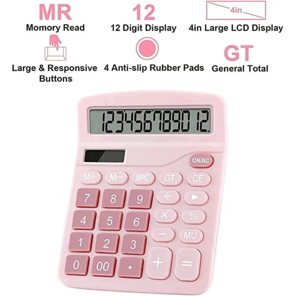 Cute Desktop Financial Office Computer Large Display Office Calculator GreatEagleInc