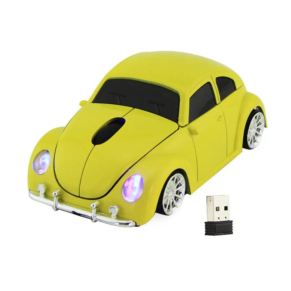 Cute Wireless 3d Car Computer Mouse Mini Usb Optical VW Beetle Auto Ergonomic Kid Gift PC Mice For Mac Laptop Desktop