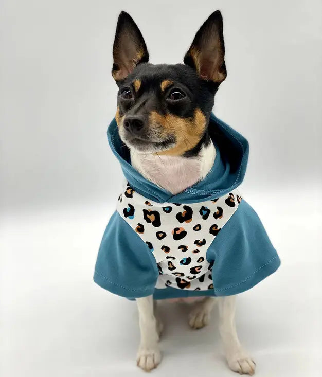 DCNY Unisex Leopard Print Hoodie - Limited Edition DoggieCoutureNY