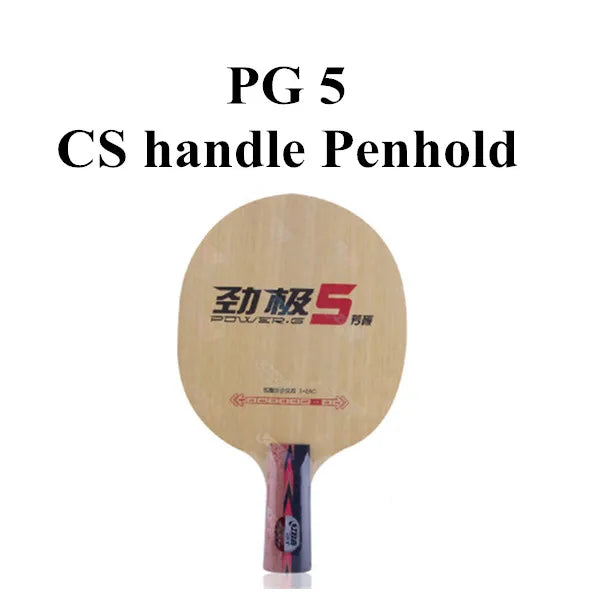 DHS PG5X POWER-G 5X PG5X PG 5X Table Tennis Blade Carbon Fiber Racket Ping Pong Bat Paddle