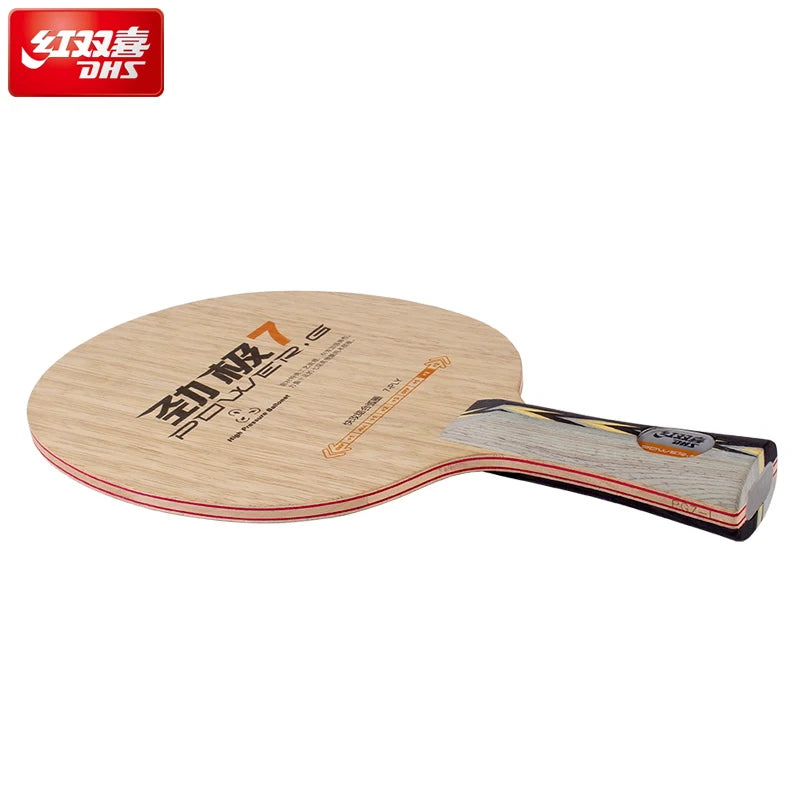 DHS POWER-G 7 Table Tennis Blade classic 7 ply pure wood ping pong bats loop fast offensive table tennis racket