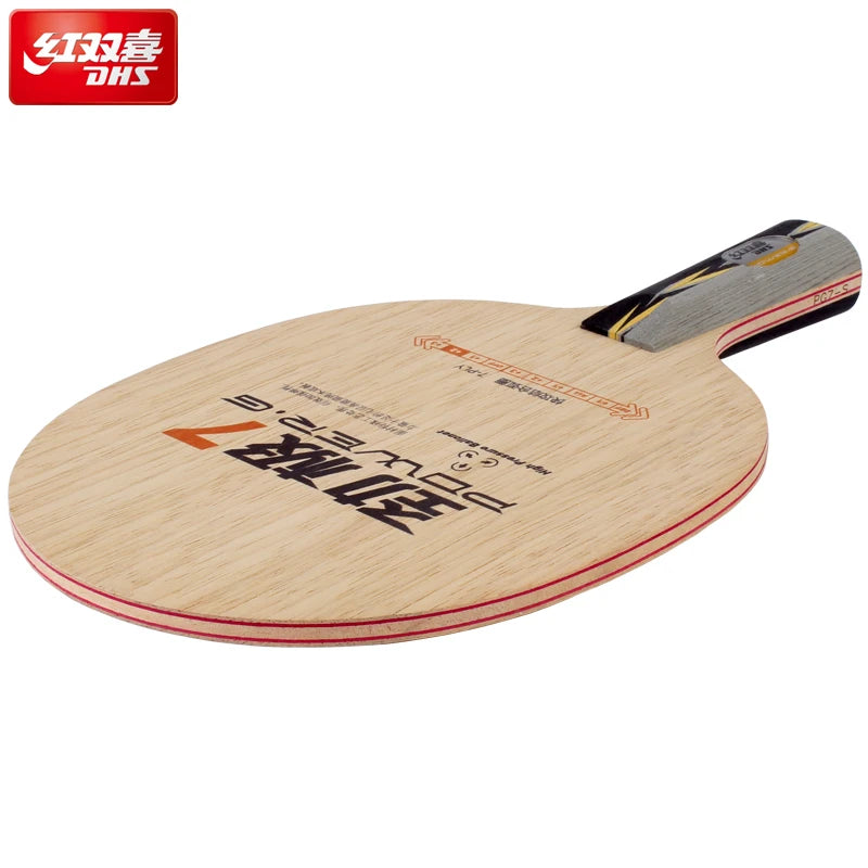 DHS POWER-G 7 Table Tennis Blade classic 7 ply pure wood ping pong bats loop fast offensive table tennis racket