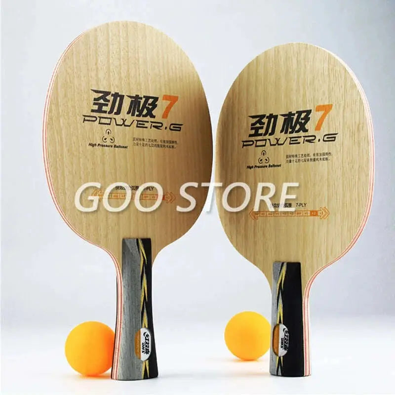 DHS-POWER-G7-PG7-Table-Tennis-Blade-without-box-Pure-Wood-ply-7-for-Racket-Ping