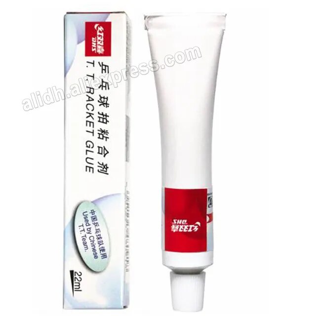 DHS enhancing wash Table Tennis racket rubber T.T glue ping pong blade adhesive 2pcs 22ml glue