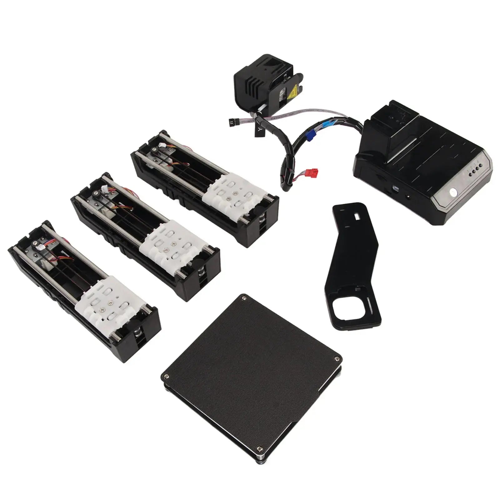 DIY 3D Printer Kit Mini 3D Printer for Beginners High Printing Accuracy Uniform Heating Printing Volume 4x4x4in Mini 3D Printer GreatEagleInc
