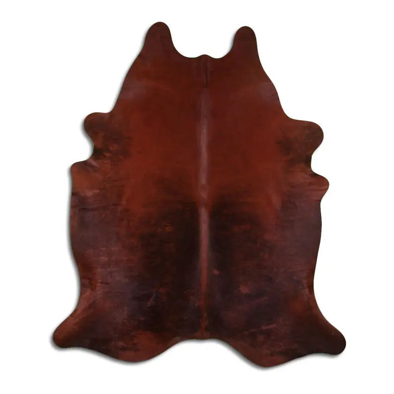 DYED HAIR ON COWHIDE DYED CHOCO BROWN MODA-DBK