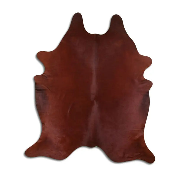 DYED HAIR ON COWHIDE DYED CHOCO BROWN MODA-DBK