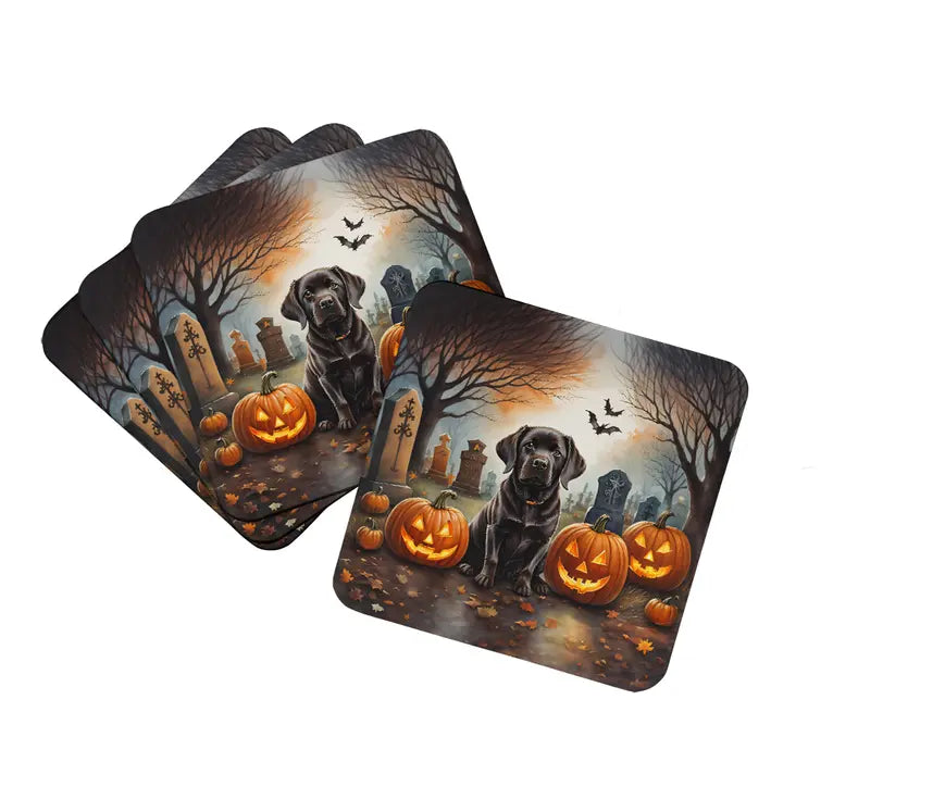 Dachshund Spooky Halloween Pair of Pot Holders Caroline's Treasures
