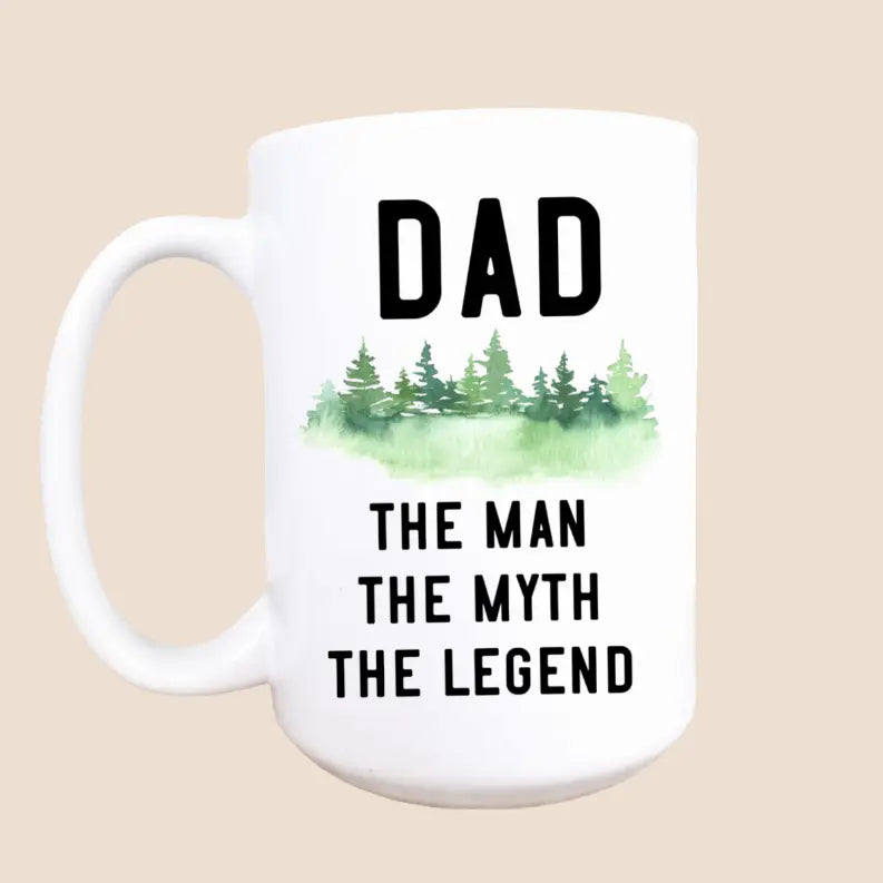 Dad the man ceramic coffee mug Mug & Mini