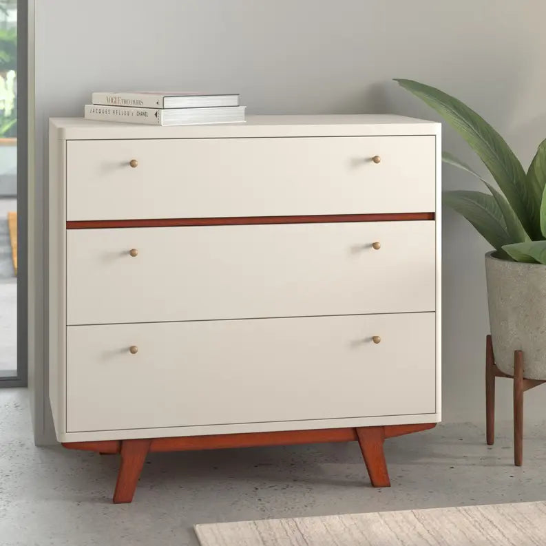 Dakota 3 Drawer Small Chest Alpine Furniture