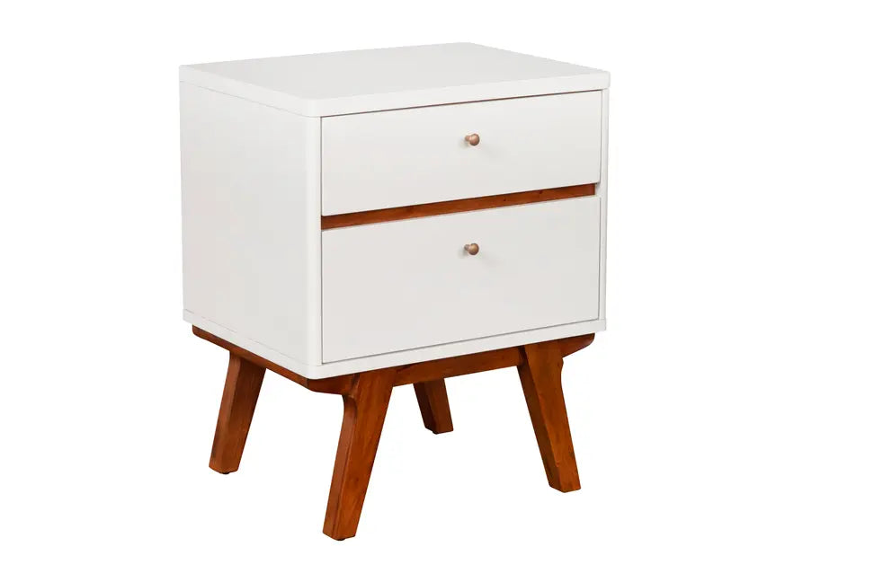 Dakota Two Drawer Nightstand Alpine Furniture
