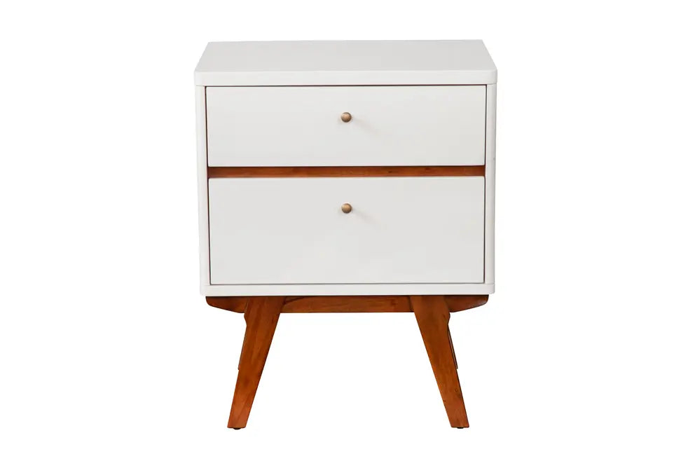Dakota Two Drawer Nightstand Alpine Furniture