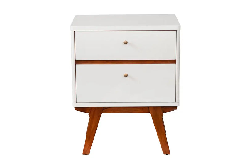 Dakota Two Drawer Nightstand Alpine Furniture
