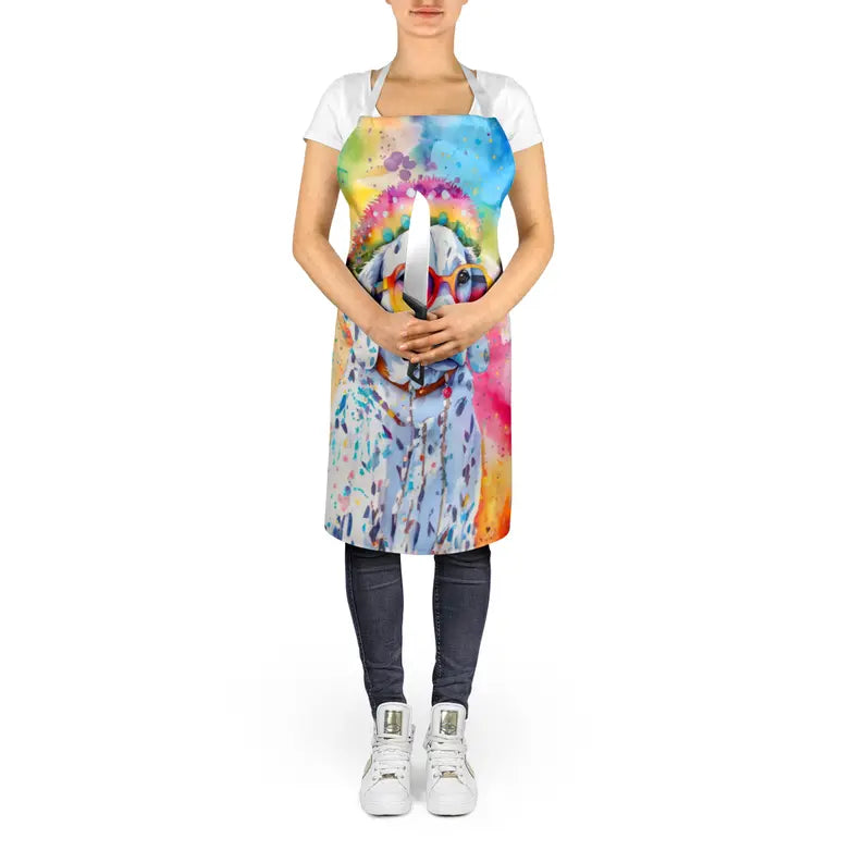 Dalmatian Hippie Dawg Apron Caroline's Treasures