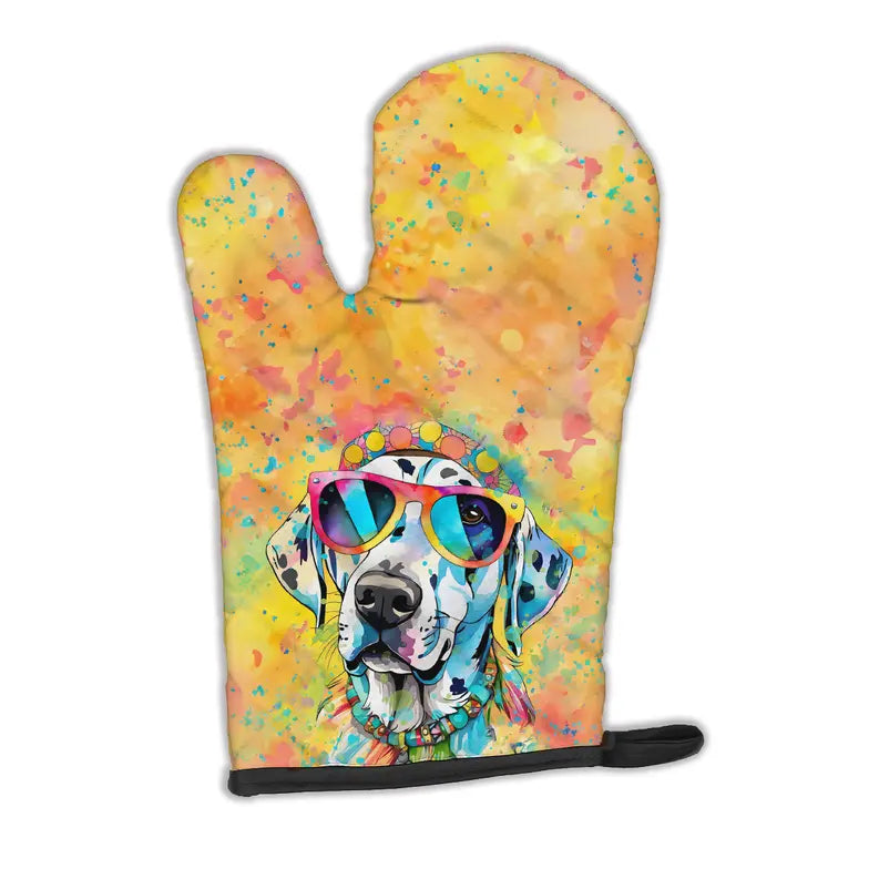Dalmatian Hippie Dawg Oven Mitt Caroline's Treasures