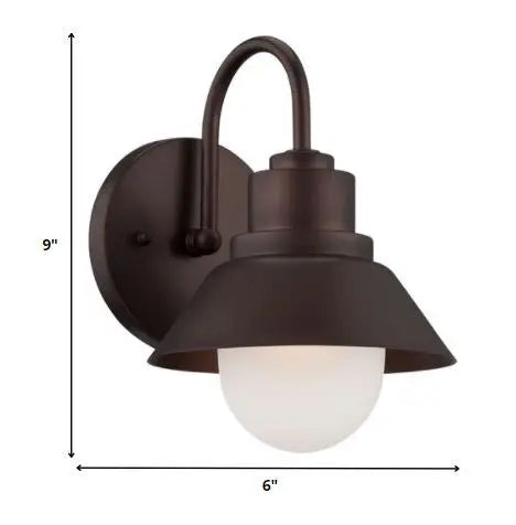 Dark Brown And White Frosted Dimmable Outdoor Hanging Light With Dark Brown And White Shades Homeroots Outdoor