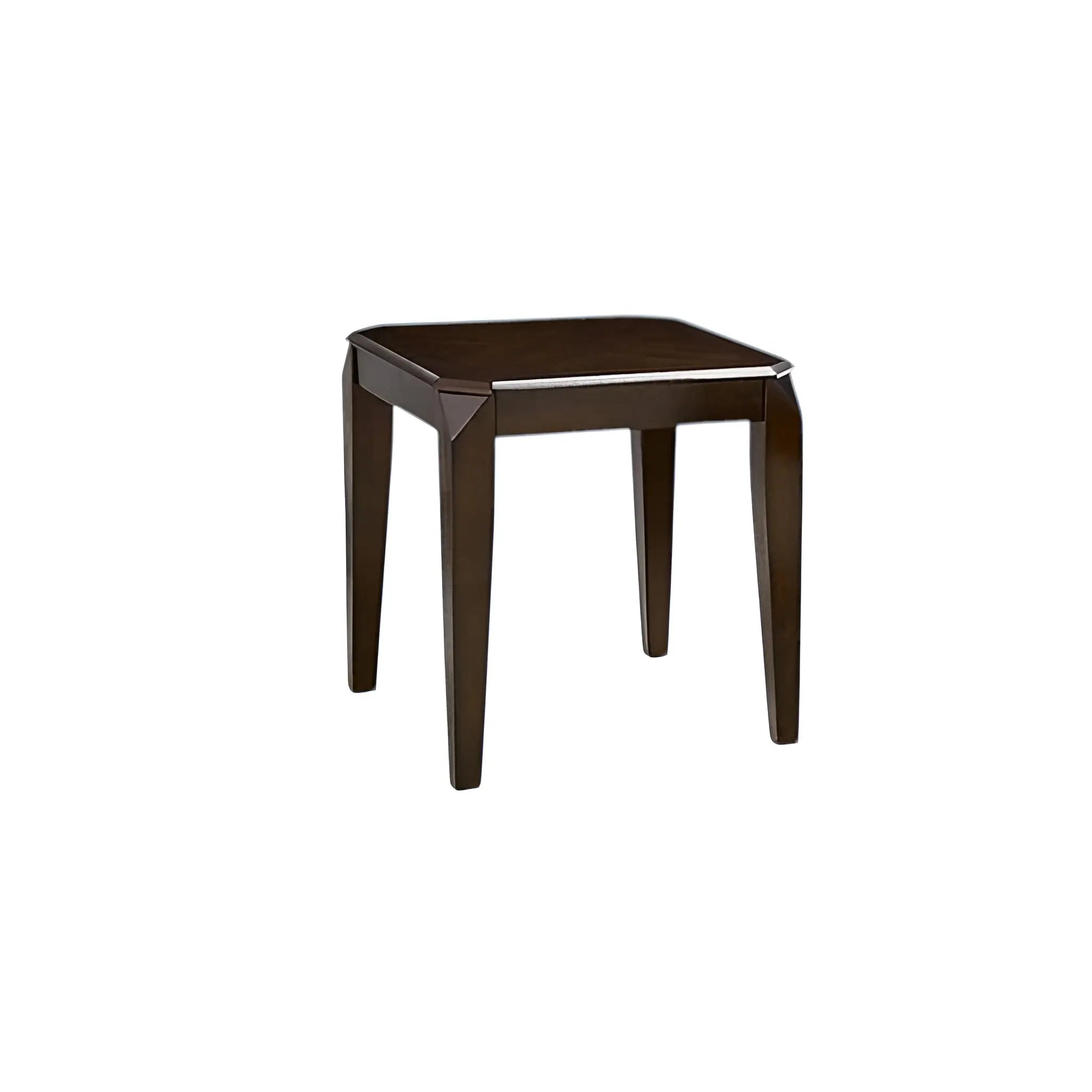 Dark Brown Solid Wood Coffee Table With Shelf Homeroots Living Room