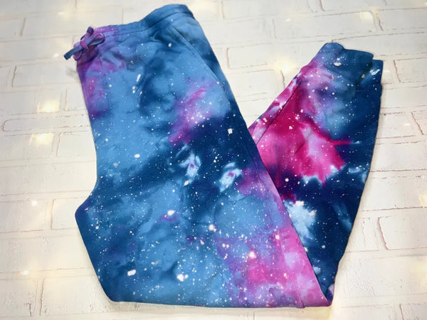 Dark Sky Melt Tie Dye Joggers The Blended Owl