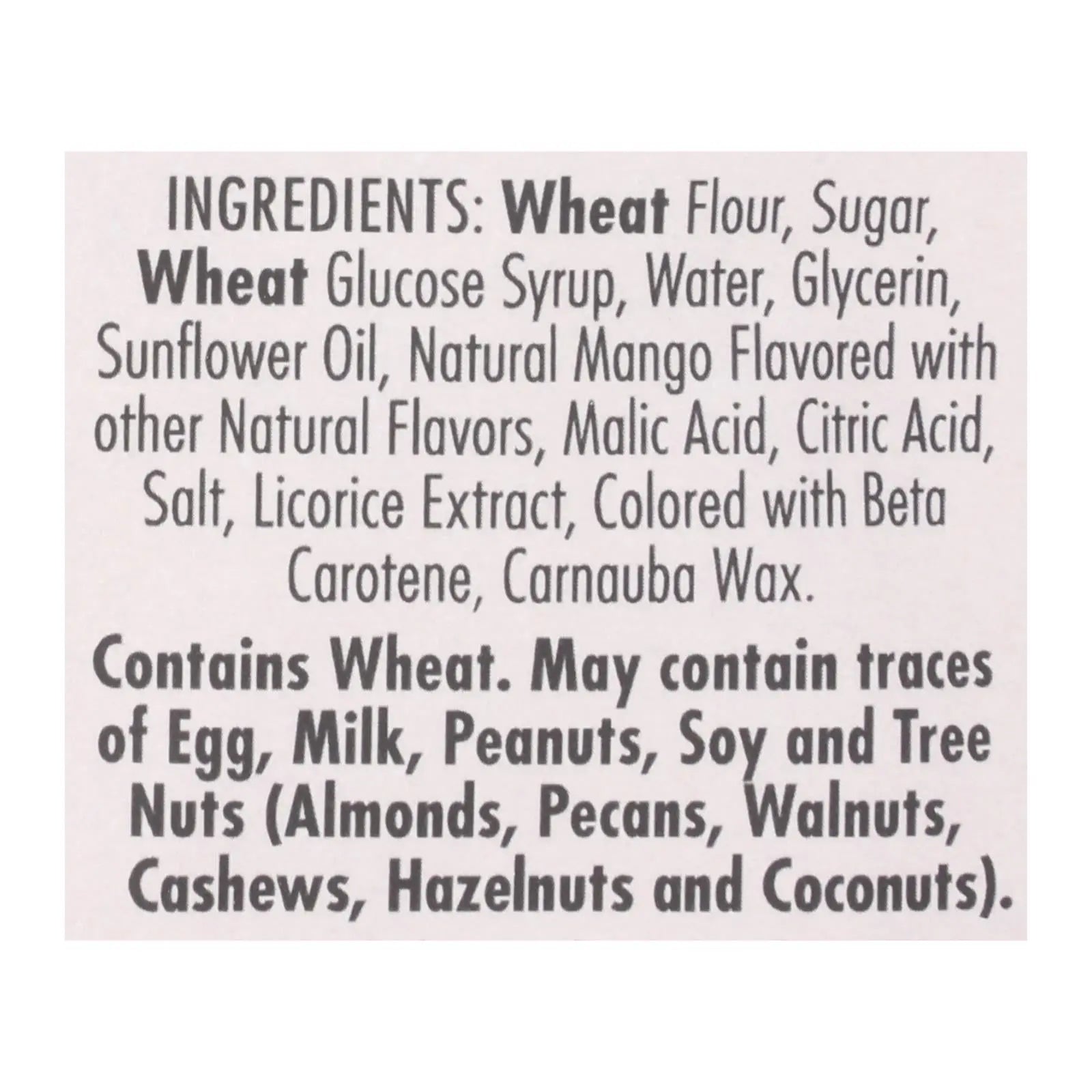Darrell Soft Eating Liquorice - Mango - Case Of 8 - 7 Oz. Darrell