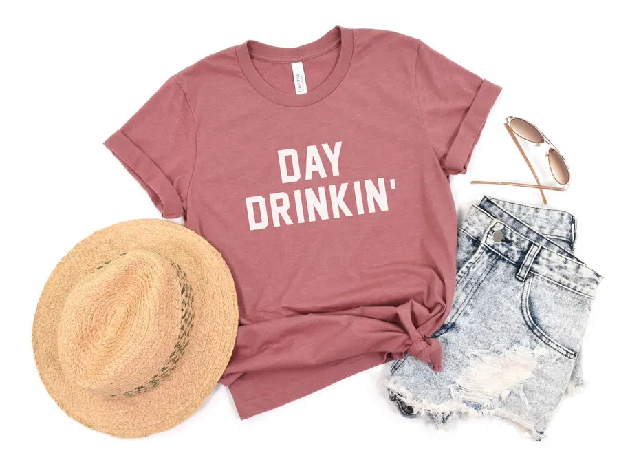 Day Drinkin' Unisex T-Shirt for Summer Stiles Tee