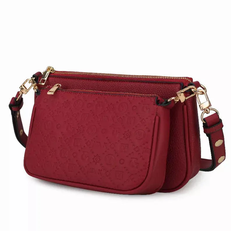 Dayla Vegan Leather Women's Shoulder Bag MKF Collection by Mia K.