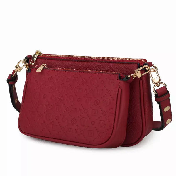 Dayla Vegan Leather Women's Shoulder Bag MKF Collection by Mia K.
