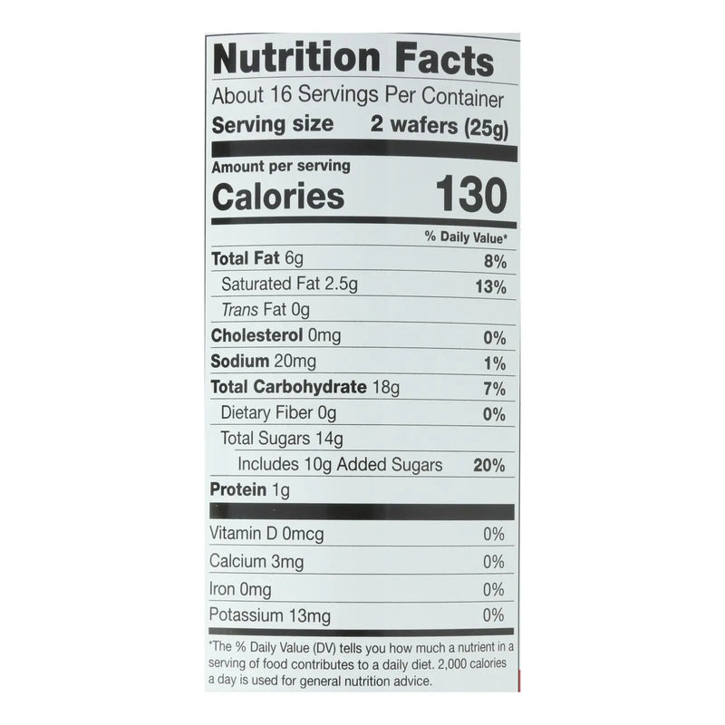 De Beukelaer - Cookies - Pirouline Creme Filled Rolled Wafers - Case Of 6 - 14.1 Oz. De Beukelaer