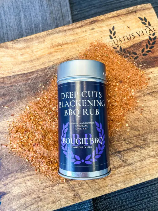 Deep Cuts Blackening BBQ Rub & Seasoning Gustus Vitae