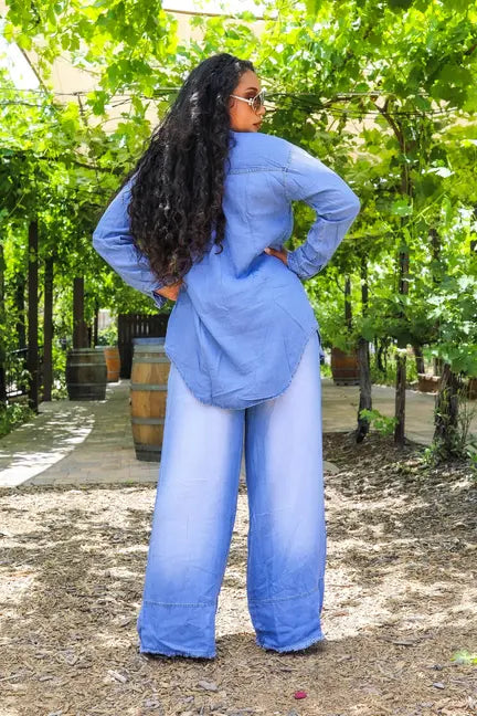 Denim on Denim Pant Set SurelyMine