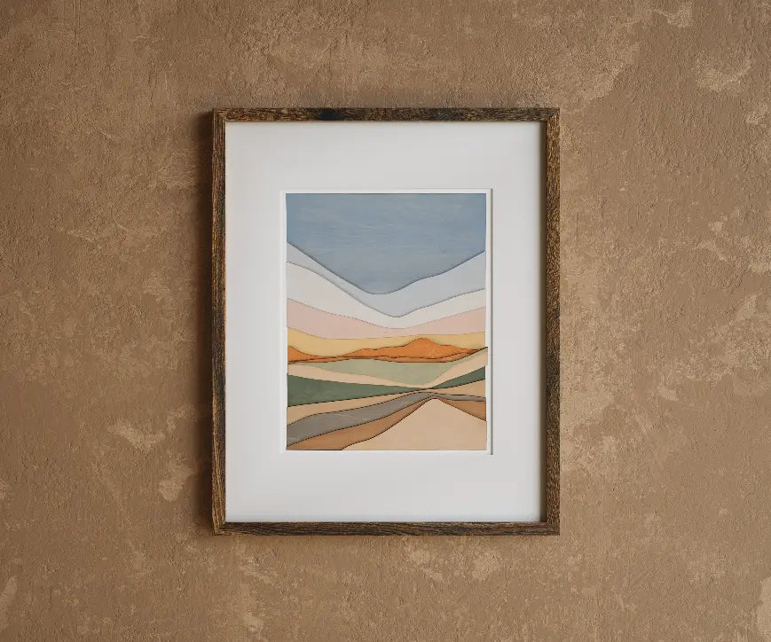 Desert Sunrise The Crafted Prints