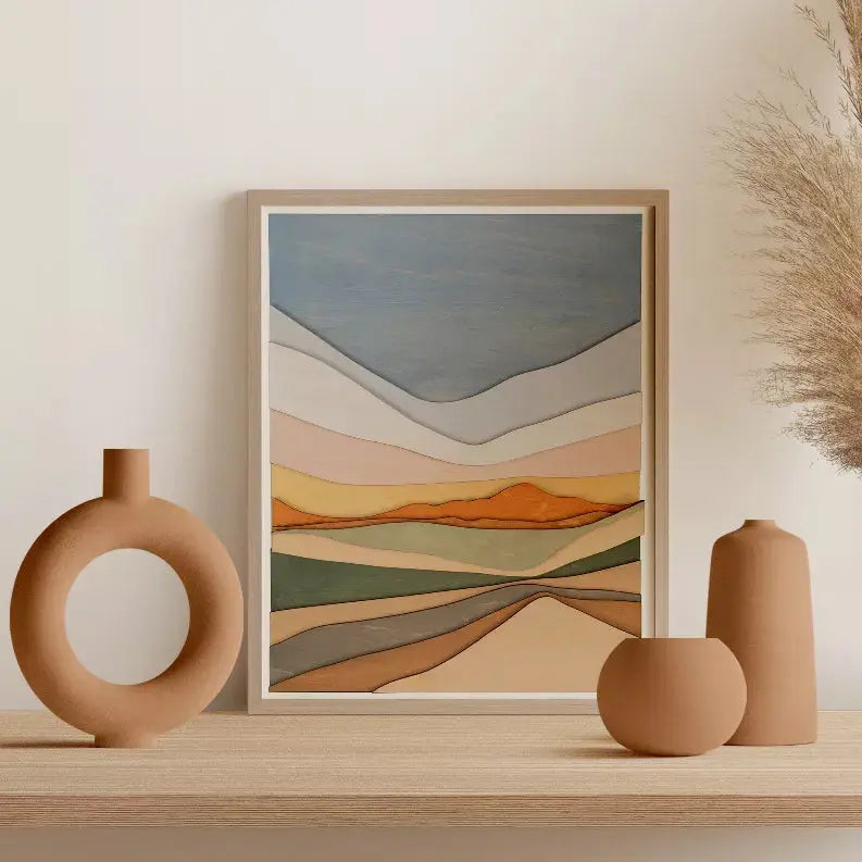 Desert Sunrise The Crafted Prints